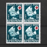 ROMANIA 1957 - SAPTAMANA CRUCII ROSII, BLOC, MNH - LP 438, Nestampilat