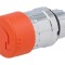Comutator de Siguranță 22mm Roșu 2 Puncte