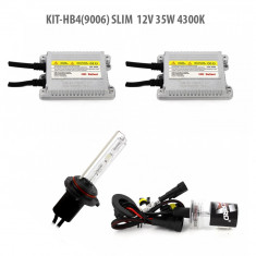 Kit HID xenon Carguard bec HB4(9006) Slim 12V 35W 4300K foto