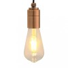 VidaXL Suporturi de lampă 2 buc Roșu Bronz E27 4106534
