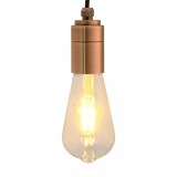 vidaXL Suporturi de lampă 2 buc Roșu Bronz E27