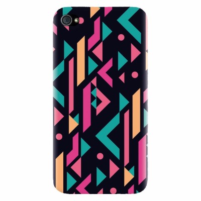 Husa silicon pentru Apple Iphone 4 / 4S, Alien Geometrics foto