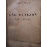 Dari de seama ale sedintelor, vol. XLVI