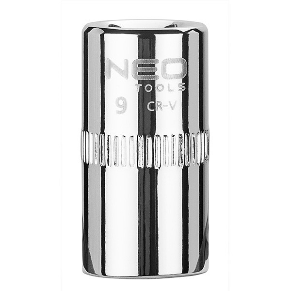 Tubulara hexagonala scurta superlock 1/4&quot;, 9 mm Neo Tools 08-227 HardWork ToolsRange