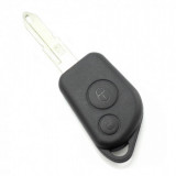 Carcasa Cheie 2 Butoane Citroen Peugeot, Suport Baterie, Carguard