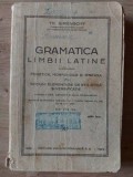 Gramatica limbii latine cuprinzand fonetica,morfologia,sintaxa Th.Simensky