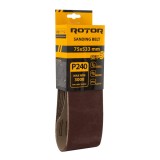 Banda de slefuit ROTOR P240 75*533 set 5 Innovative ReliableTools