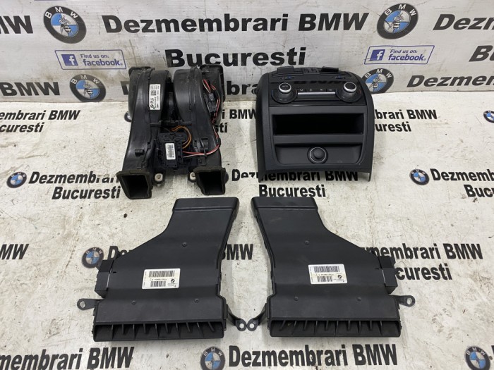 Retrofit clima aeroterma spate 4 zone BMW seria 5 7 F10,F11,F01 complet