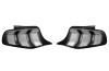 Set stopuri, lampa spate FORD MUSTANG, 02.2009-2012, partea stanga, dynamic indicator; Type= USA; LED; negru, rosu indicator, transparent; TUNING,