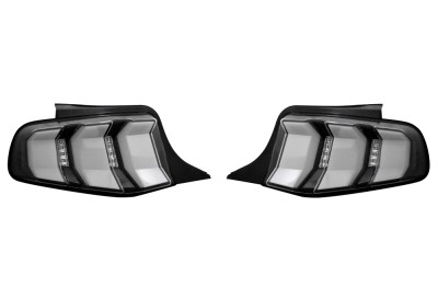 Set stopuri, lampa spate FORD MUSTANG, 02.2009-2012, partea stanga, dynamic indicator; Type= USA; LED; negru, rosu indicator, transparent; TUNING, foto