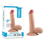 Cumpara ieftin Dildo Ultra Soft Dude Realistic 7.5&quot; - [ 19 cm x 3,9 cm ]