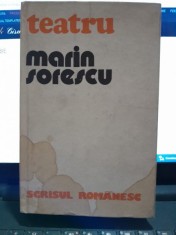 Teatru - Marin Sorescu cu dedicatia autorului