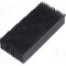 Radiator extrudat, aluminiu, 100mm x 45mm, neagra, FISCHER ELEKTRONIK - SK 626 100 SA