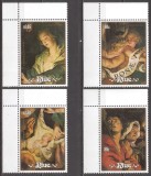 NIUE 1988 PICTURA P.P. RUBENS ( serie dantelata ) MNH