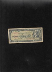 Cuba 5 pesos 1958 seria098622