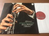 Heinz holliger i musici albinoni 4 concerti a cinque disc lp vinyl muzica baroca, Clasica, Philips