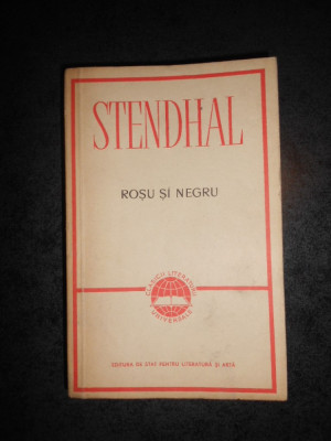 STENDHAL - ROSU SI NEGRU (1959) foto