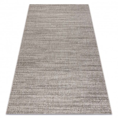 Covor sisal Floorlux 20389 argint si negru melange, 120x170 cm foto