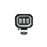 Cumpara ieftin Proiector LED cu angel eyes DRL alb 1500lm 30W 12V-24V