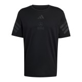 Mercedes AMG Petronas tricou de bărbați Stealth black F1 Team 2026 - XL