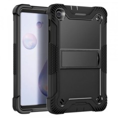 Husa pentru Samsung Galaxy Tab A7 Lite, Techsuit, Rugged TabShell, Neagra
