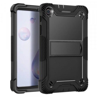 Husa pentru Samsung Galaxy Tab A7 Lite, Techsuit, Rugged TabShell, Neagra foto