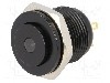 Intrerupator anti-vandalism, OFF-(ON), &amp;Oslash;16mm, ONPOW, GQ16PH-10D/J/B/24V/A foto