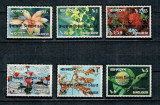 Bangladesh 1985 - Flori, supratipar, serie neuzata