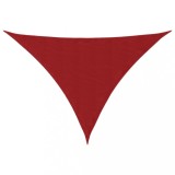 Cumpara ieftin Parasolar, rosu, 5x5x6 m, tesatura oxford, triunghiular