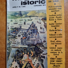 revista magazin istoric ianuarie 1971