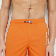 Pepe Jeans pantaloni scurti de baie Finnick culoarea portocaliu