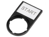 Cadru cu Plăcuţă Descriptivă 30x50mm RMQ-Titan