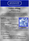 5-HTP Hydroxytryptophan 100mg., 360 capsule