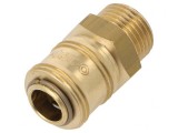 Cuplă rapidă alamă 1/2&quot; EURO