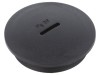 Capac de protecție PG36 IP54 negru poliamidă 10mm