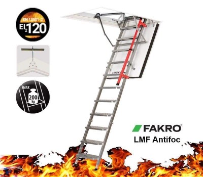 Scara pod Rezistenta la foc 120 min FAKRO LMF foto