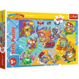 Puzzle Trefl 100 piese Spionii Secreti &icirc;n actiune pentru copii 4+ ani
