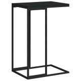 Cumpara ieftin Masa laterala, negru, 40x30x59 cm, lemn compozit