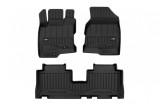 Manusi de cauciuc specifice, potrivite pentru Chevrolet Captiva 2006-2015, set de 3 piese, culoare neagra, cu garantie de 24 de luni din seria Frogum
