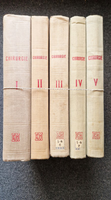 CHIRURGIE - Hortolomei, Turai (5 volume - complet) foto
