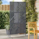 VidaXL panou de gard metalic antracit metal dimensiune standard durabil