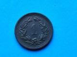 1 Rappen 1944 Elvetia-RAR!-Zinc