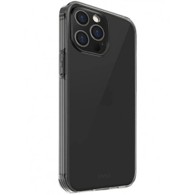 Husa Cover TPU Uniq Air Fender Antisoc pentru iPhone 12/12 Pro Gri foto