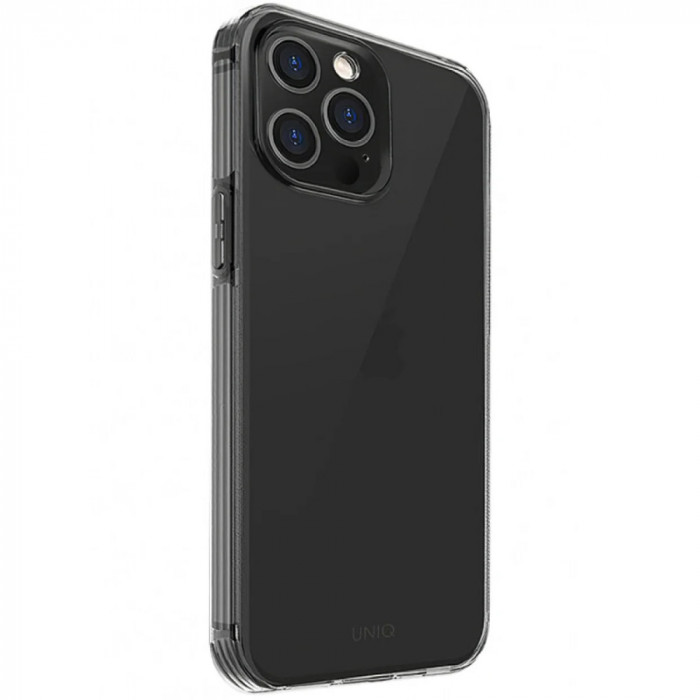 Husa Cover TPU Uniq Air Fender Antisoc pentru iPhone 12 Pro Max Gri