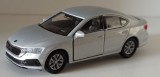 Macheta Skoda Octavia 4 sedan silver - Welly 1/36, 1:32