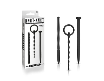 Setul trei dilatatoare uretral Knot-Knot 3-In-1 Nail Sounding Set foto