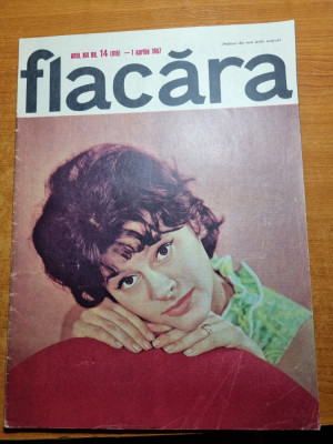 revista flacara 1 aprilie 1967-art. si foto galati si loc. zaval jud. dolj foto