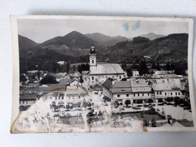 Vedere Baia Mare / Nagybanya &amp;#039;40, scrisa, necirculata (fara timbru si stampila) foto