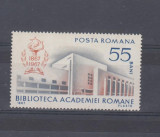 M1 TX6 6 - 1967 - Centenarul bibliotecii Academiei romane, Istorie, Nestampilat