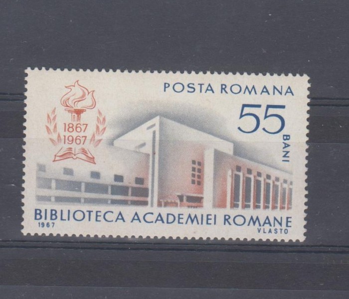 M1 TX6 6 - 1967 - Centenarul bibliotecii Academiei romane